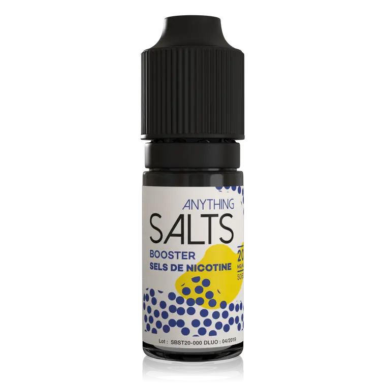 Aperçu public de ANYTHING SALTS - Booster aux sels de nicotine