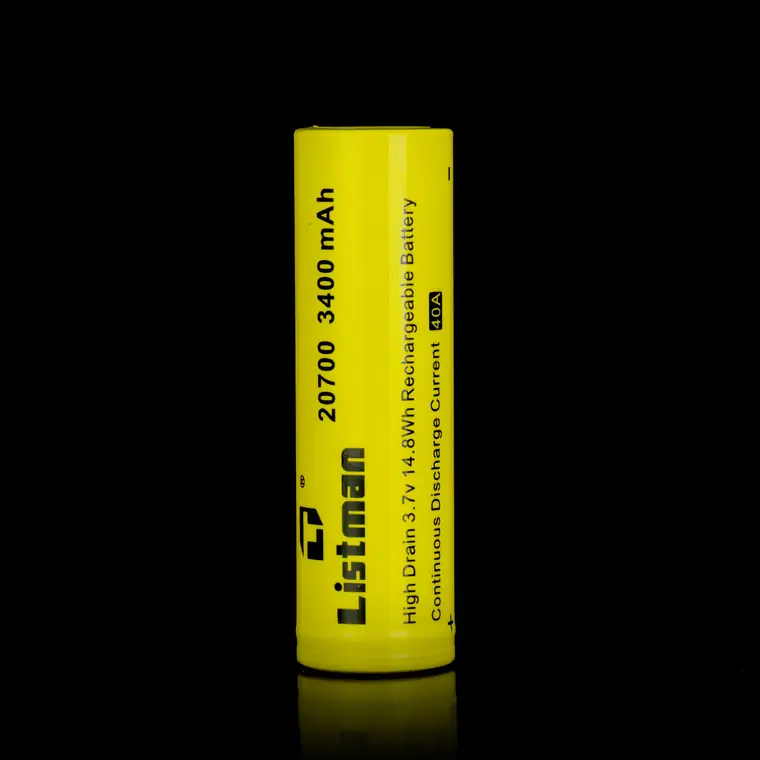 Aperçu public de Accu Listman 20700 3400mAh 40A
