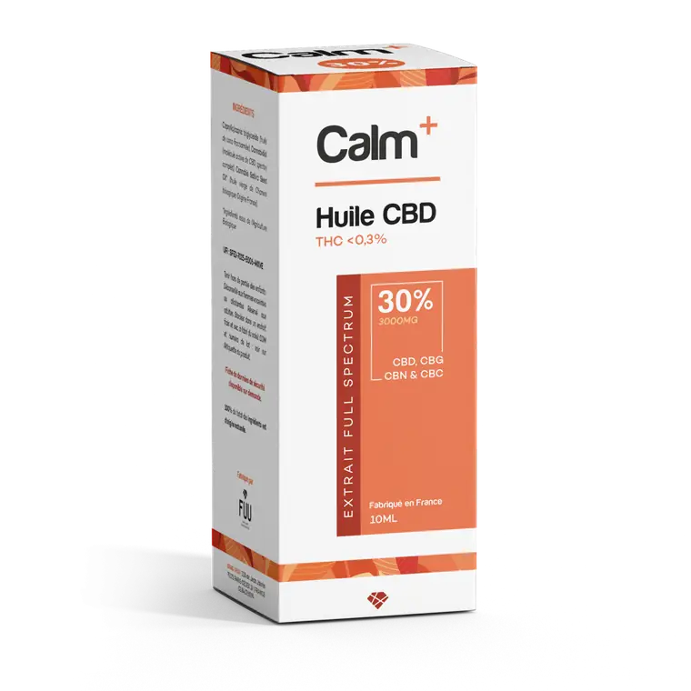 Aperçu public de Calm+ | Huile CBD 30%