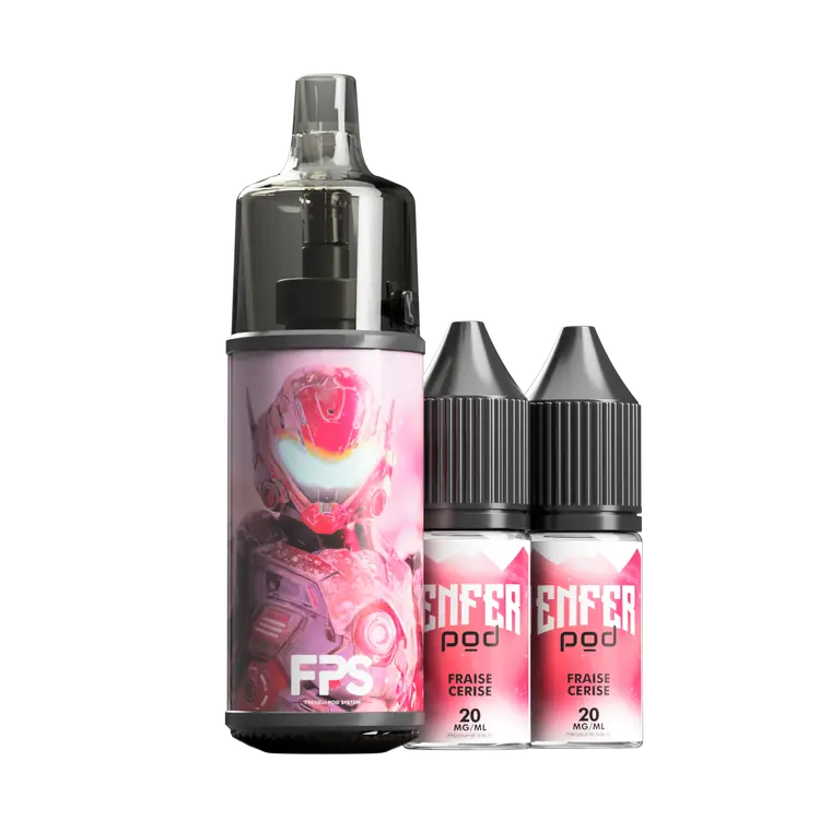 Aperçu public de FPS - Tank 30K - ENFER POD Cherry Strawberry Ice