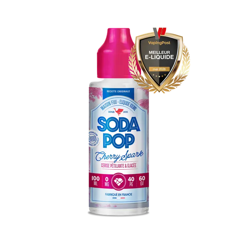 Aperçu public de Soda Pop 100ml | Cherry Spark