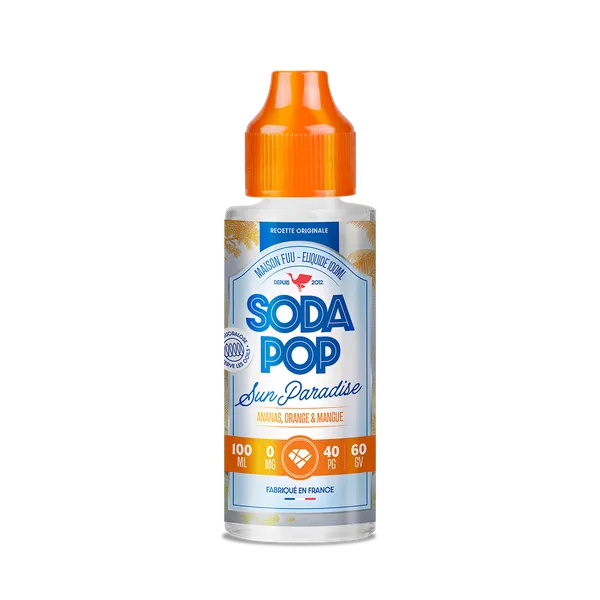 Packshot Soda Pop Sun Paradise